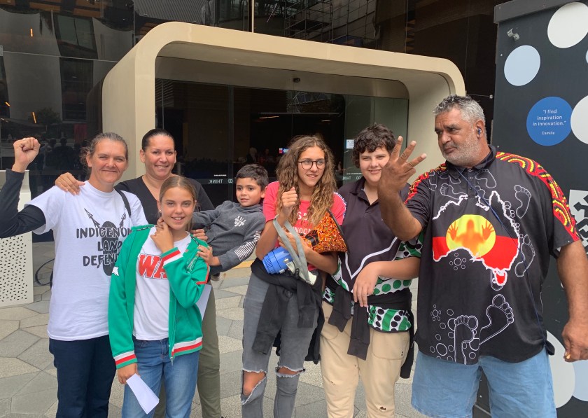 Gamilaraay delegation UTS